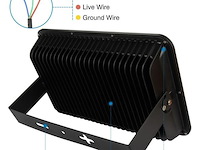 2 x led schijnwerper 300w – 6500kkoud wit – ip65 waterdicht - afbeelding 5 van  5