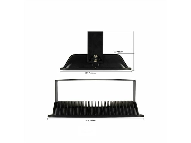 2 x led schijnwerper 300w – 6500kkoud wit – ip65 waterdicht - afbeelding 5 van  6