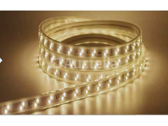 2 x led-strip 25 m – blauw & warm wit – 10w/m – ip65 – waterdicht - afbeelding 5 van  5