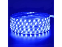 2 x led strip – 25 meter – 10w/m – blauw & warm wit – ip65 waterdicht - afbeelding 4 van  5