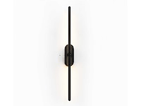 2 x led wandlamp 10w – 4200k neutraal wit - zwart – ip20 – salda-10 - afbeelding 13 van  15