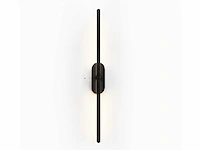 2 x led wandlamp 10w – 4200k neutraal wit - zwart – ip20 – salda-10 - afbeelding 8 van  15