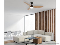 2 x ledsc4 july design plafond ventilator met afstandsbediening - afbeelding 4 van  5