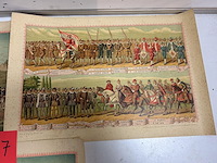 2 x litho ommegang st augustin brugge - afbeelding 3 van  4