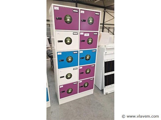 2 x lockerkast robberechts - afbeelding 2 van  4