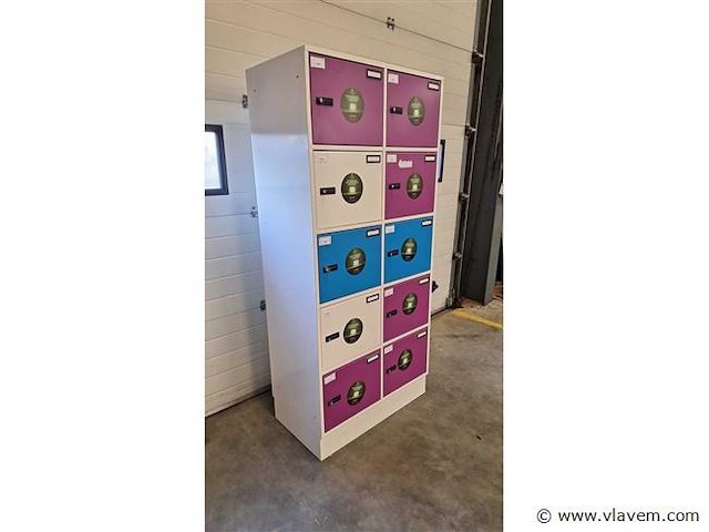 2 x lockerkast robberechts - afbeelding 3 van  4