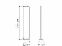 2 x luce ambiente design led moka vloerlampen - afbeelding 3 van  7