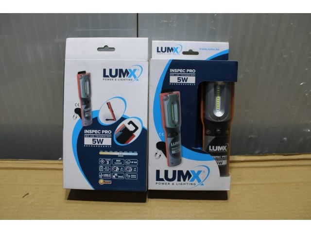 2 x lumx inspectielamp inspec pro uv - afbeelding 1 van  1