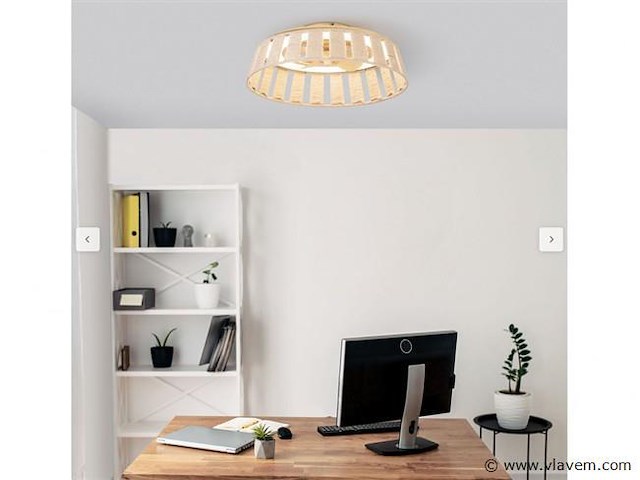2 x madera led ip44 plafond ventilator met afstandsbediening - afbeelding 4 van  6