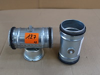 2 x manuele regelklep standaard ø80 - afbeelding 1 van  3