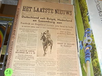 2 x map met oude kranten (hln) - afbeelding 1 van  1