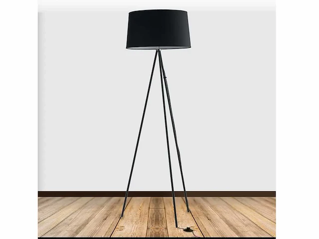 2 x marilyn italiaanse vloerlampen zwart - afbeelding 2 van  5