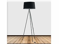 2 x marilyn italiaanse vloerlampen zwart - afbeelding 2 van  5