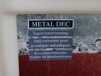 2 x metal dec (5l) - afbeelding 2 van  3