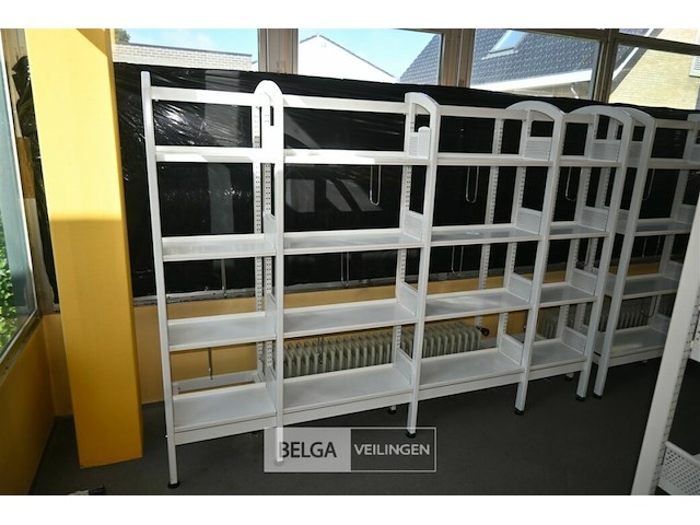 2 x metalen bibliotheekrek - afbeelding 2 van  4