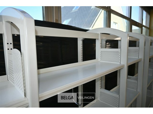 2 x metalen bibliotheekrek - afbeelding 3 van  4