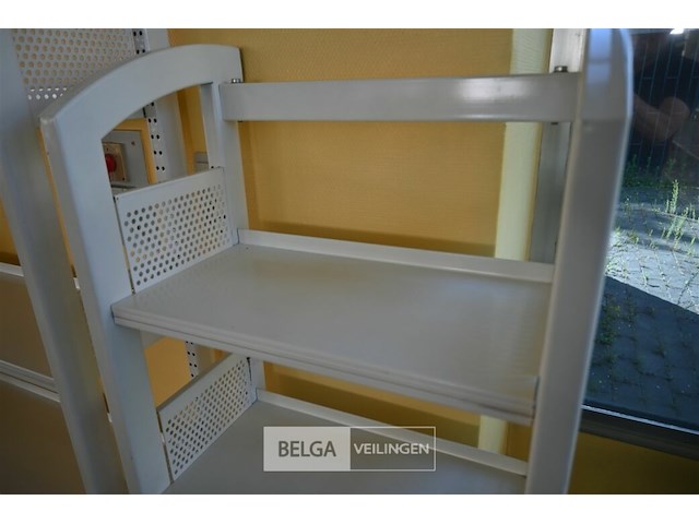 2 x metalen bibliotheekrek - afbeelding 3 van  6