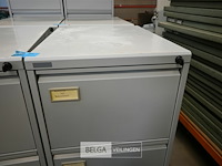 2 x metalen dossierkast met 3 laden - afbeelding 4 van  4