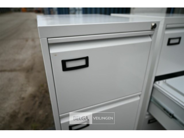 2 x metalen dossierkast met 4 laden - afbeelding 2 van  5