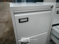 2 x metalen dossierkast met 4 laden - afbeelding 2 van  5