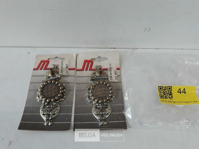 2 x meubeltop zamak verbronsd - afbeelding 2 van  3