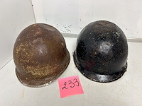 2 x militaire helm usmodel - afbeelding 1 van  3