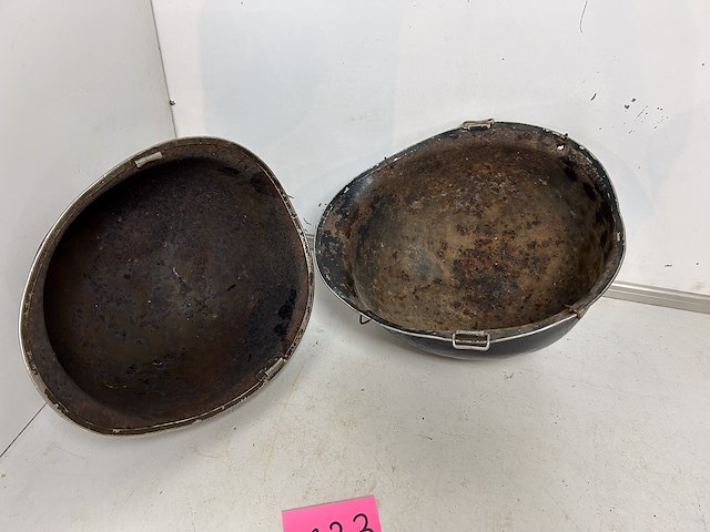 2 x militaire helm usmodel - afbeelding 2 van  3