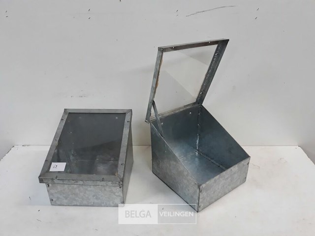 2 x mini serre galva 20x20x19 cm - afbeelding 3 van  3