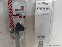 2 x moersleutel 205 mm - afbeelding 2 van  2