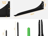 2 x mordx 3 paar plankhouders - afbeelding 2 van  3