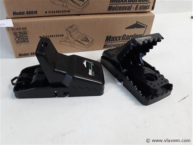 2 x muizenvallen pvc 6 stuks - afbeelding 2 van  2