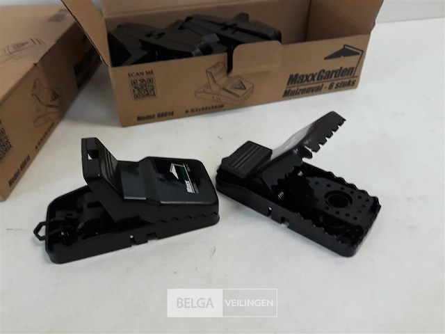 2 x muizenvallen pvc 6 stuks - afbeelding 3 van  3