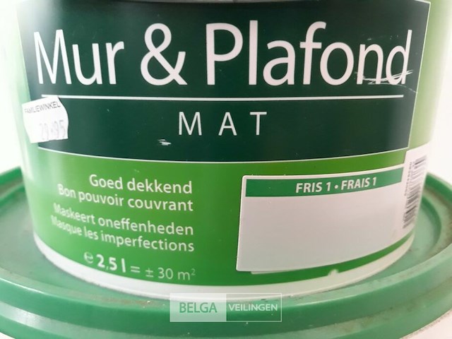 2 x muur en plafond verf stelatex 1x2,5l + 1x5l - afbeelding 3 van  3