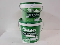 2 x muur en plafond verf stelatex 1x2,5l + 1x5l - afbeelding 2 van  3