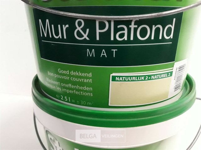2 x muur en plafond verf stelatex 2,5l - afbeelding 3 van  3