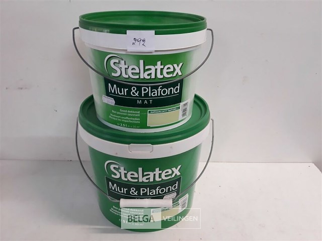 2 x muur en plafond verf stelatex - afbeelding 2 van  3