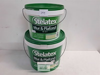 2 x muur en plafond verf stelatex - afbeelding 2 van  3