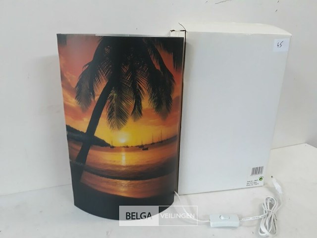 2 x nachtlamp hawai - afbeelding 1 van  3