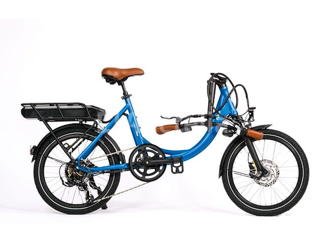 2 x nieuwe elektrische stadsfiets 02feel compact 2.1 met fabrieksgarantie - afbeelding 1 van  15