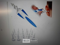 2 x oorstokje houder + 16 vervangspiraaltjes smart swab - afbeelding 3 van  3