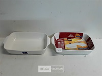 2 x ovenschotel luminarc 1,8 l