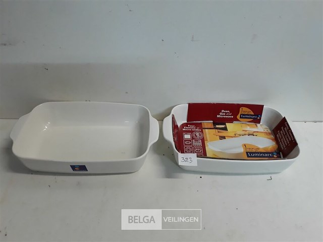 2 x ovenschotel luminarc 1,8 l - afbeelding 2 van  3