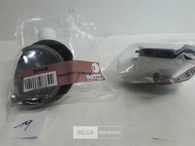 2 x overloopset voor bad - afbeelding 3 van  3