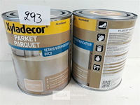 2 x parketvernis kleurloos satin 750 ml - afbeelding 3 van  3