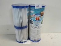 2 x patroonfilters 2 stuks voor zwembadfilters type ii