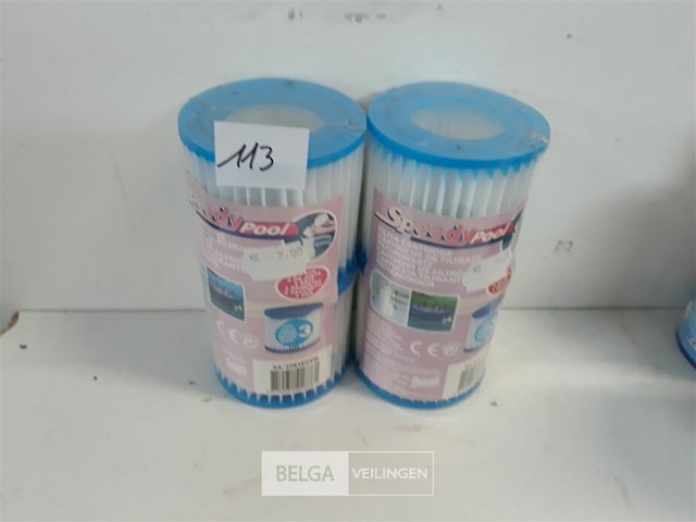 2 x patroonfilters 2 stuks voor zwembadfilters - afbeelding 1 van  3