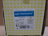 2 x pgbfast houtbout 4.8 din 603/555 m 10x80 zn/100 - afbeelding 2 van  3