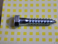 2 x pgbfast houtdraadbout din 571 ø12x60 zn/50 - afbeelding 3 van  3