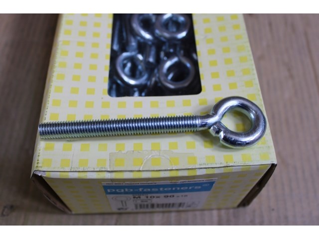2 x pgbfast metrische schroefoog m10x90 zn/50 - afbeelding 3 van  3