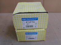 2 x pgbfast zeskanttapbout 8.8 din 933 m16x100 zn/25 - afbeelding 1 van  3